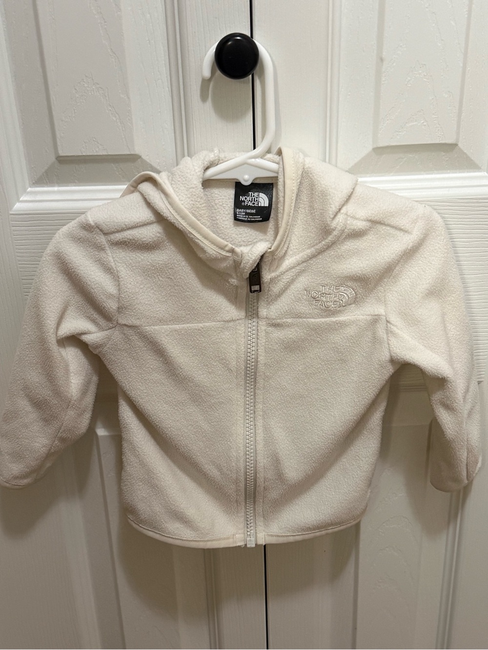 The North Face Kids Cream Fleece Zip Hoodie